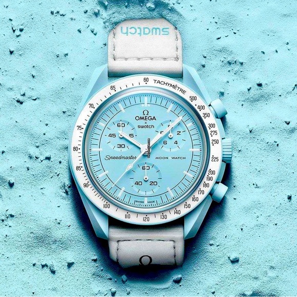 SWATCH OMEGA MOONSWATCH MOON MISSION TO URANUS - Picture 1 of 9